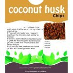coconut husk chips